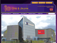 Tablet Screenshot of ortizyjacome.com.ec